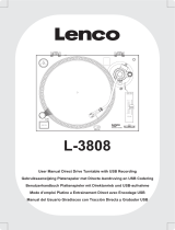 Lenco L-3808 Matt Grey Bedienungsanleitung