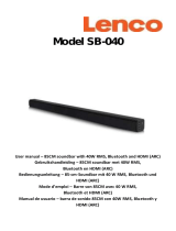 Lenco SB-040 Benutzerhandbuch