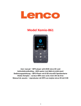 Lenco Xemio-861PK Bedienungsanleitung