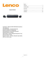 Lenco EPB-440 Waterproof IP67 TWS Bluetooth Earphones Benutzerhandbuch
