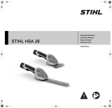 STIHL HSA 26, Set Benutzerhandbuch