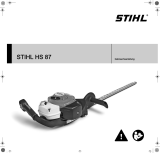 STIHL HS 87 R, Bar length 75 cm Benutzerhandbuch