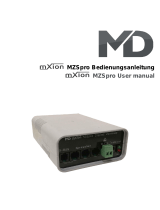 MD mXion MZSpro Benutzerhandbuch