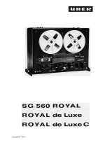 uher SG 560 Royal Benutzerhandbuch