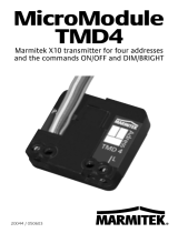 Marmitek MicroModule TMD4 Benutzerhandbuch
