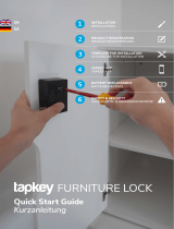 Tapkey Furniture Lock Schnellstartanleitung