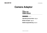Sony CMA-D2 Bedienungsanleitung