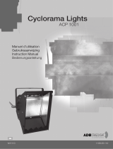 ADB Stagelight Cyclorama Lights ACP 1001 Benutzerhandbuch