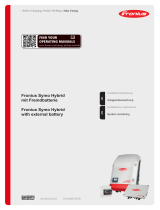 Fronius Symo Hybrid Installation Instructions Manual