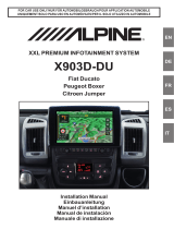 Alpine X903D-DU Installationsanleitung