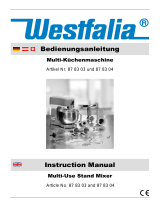 Westfalia 87 83 03 Benutzerhandbuch