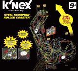 K'Nex Imagine-Build-Play STEEL SCORPION ROLLER COASTER Benutzerhandbuch