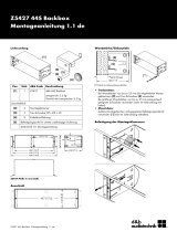 d&b audiotechnik Z5427 44S Backbox – Mounting instructions