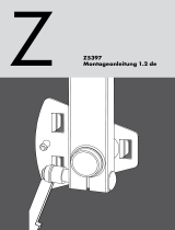 d&b audiotechnik Z5397 YP Schwenkbügel Mounting instructions