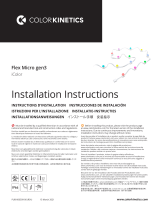 Color Kinetics Flex Micro gen3, RGB Install Instructions