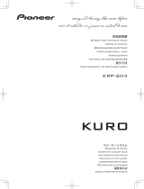 Pioneer KURO KRP-S04 Bedienungsanleitung