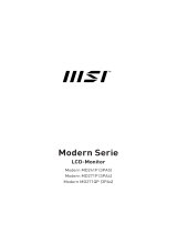 MSI Modern MD241PW Bedienungsanleitung