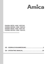 Amica FK326.6DFZVX Benutzerhandbuch