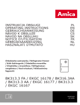 Amica BK313.3 Benutzerhandbuch
