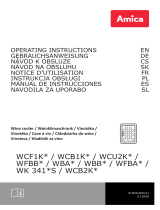 Amica WCB1K54B24.1 Benutzerhandbuch