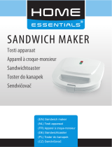 Home Essentials Sandwichmaker-ST-123520 Bedienungsanleitung