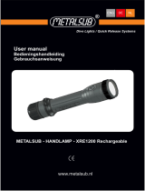 METALSUB XRE1200 Benutzerhandbuch