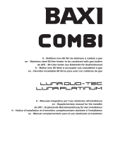 Baxi Luna Platinum Series Supplementary Manual For The Installer