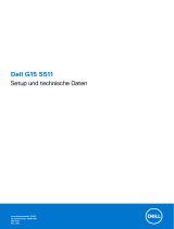 Dell G15 5511 Schnellstartanleitung