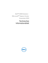 Dell Microsoft System Center Essentials 2010 Benutzerhandbuch