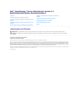 Dell OpenManage Software 5.2 Benutzerhandbuch