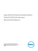 Dell P2217H Benutzerhandbuch