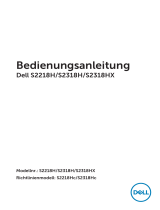 Dell S2318H/S2318HX Benutzerhandbuch