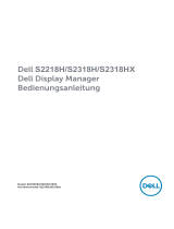 Dell S2218H Benutzerhandbuch
