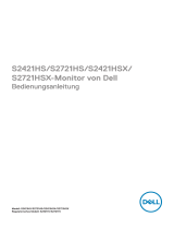 Dell S2721HS Benutzerhandbuch