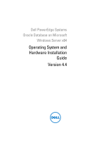 Dell Supported Configurations for Oracle Database 10g R2 for Windows Benutzerhandbuch