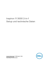 Dell Inspiron 11 3168 Schnellstartanleitung