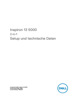 Dell Inspiron 13 5378 2-in-1 Schnellstartanleitung