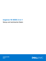 Dell Inspiron 15 5578 2-in-1 Schnellstartanleitung