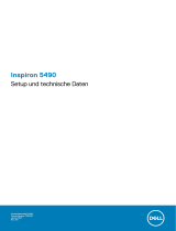 Dell Inspiron 5490 Schnellstartanleitung