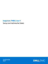 Dell Inspiron 7415 2-in-1 Schnellstartanleitung