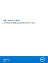 Dell Latitude 5400 Bedienungsanleitung