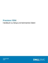 Dell Precision 7550 Bedienungsanleitung