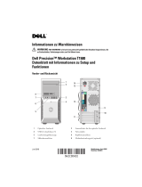 Dell Precision T1500 Schnellstartanleitung