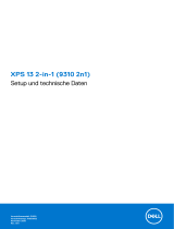 Dell XPS 13 9310 2-in-1 Schnellstartanleitung