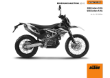 KTM 690 Enduro R 2015 Bedienungsanleitung