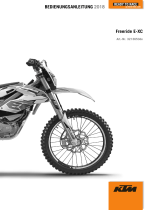 KTM Freeride E-XC 2018 Bedienungsanleitung