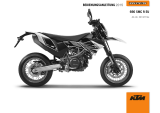 KTM 690 SMC R 2015 Bedienungsanleitung