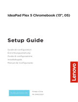 Mode d'Emploi pdf Lenovo IdeaPad Flex 5 Chromebook Benutzerhandbuch