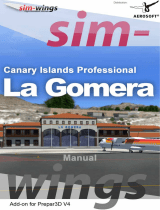 Sim-Wings Canary Islands Professional La Gomera Benutzerhandbuch
