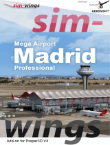 Sim-Wings Mega Airport Madrid Professional Benutzerhandbuch